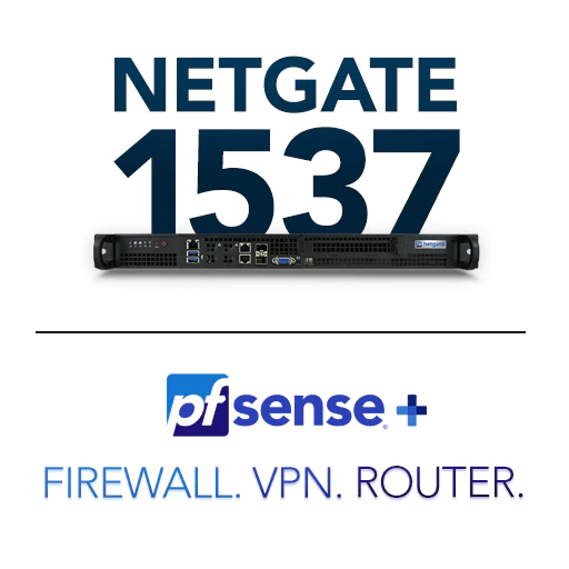 Netgate 1537 pfSense+ Firewall Voleatech Premier Partner EU Netgate 1537 pfSense+ Firewall Voleatech Premier Partner EU