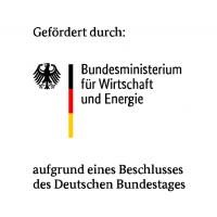 Gefördet durch Bundesministerium für Wirtschaft und Energie aufgrund eines Beschlusses des Deutschen Bundestages
